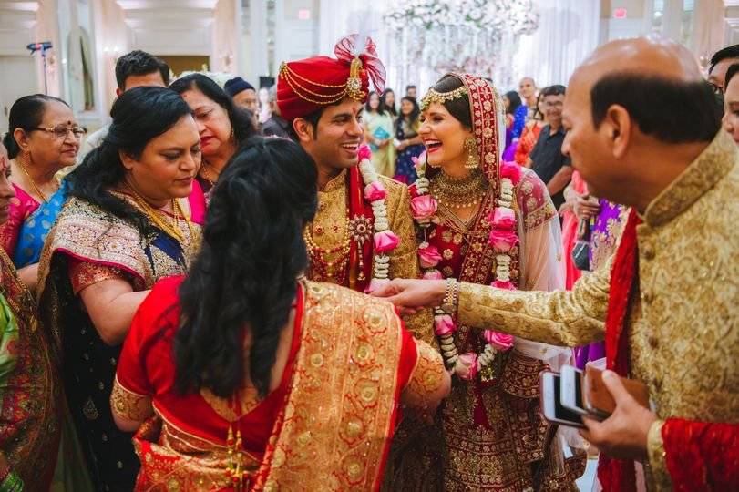 Bride with Lac Sleeves