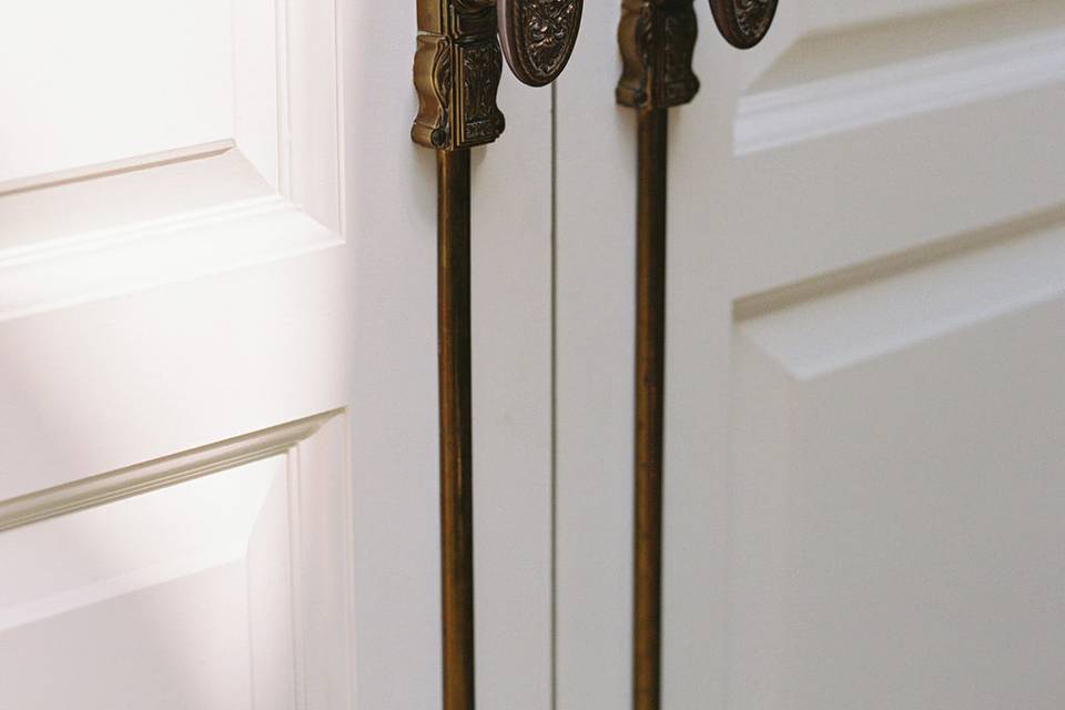 European door handles