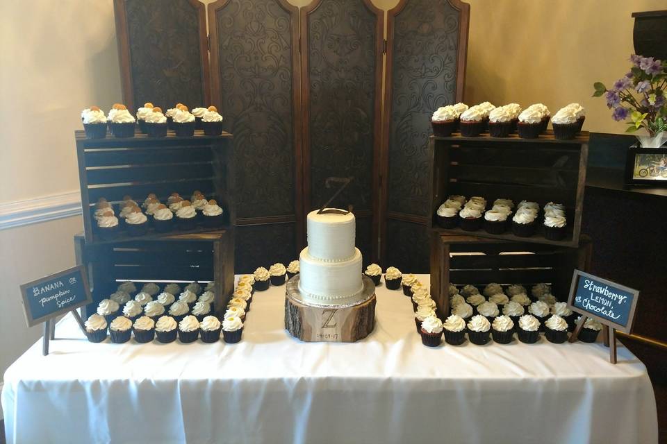 Cupcake table