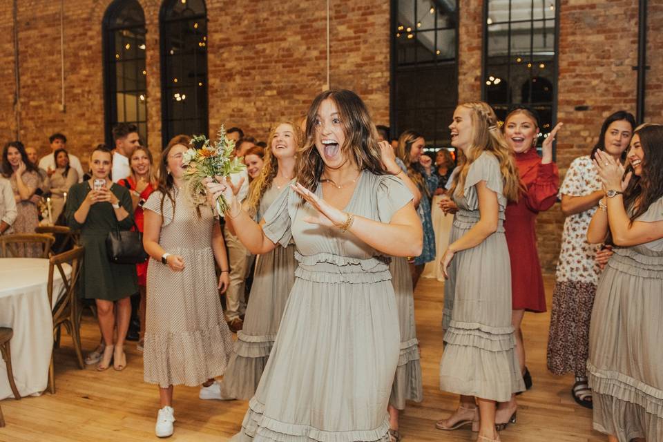 Bouquet Toss