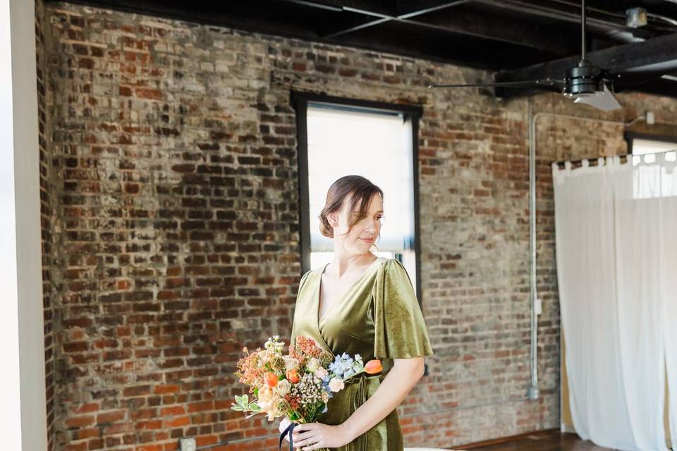 Bridesmaid beauty