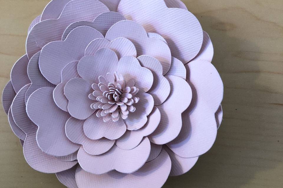 3 inch paper flower