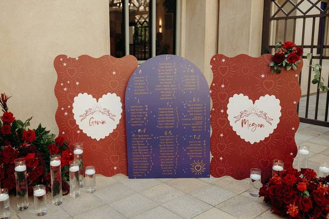 Romantic Seating Chart