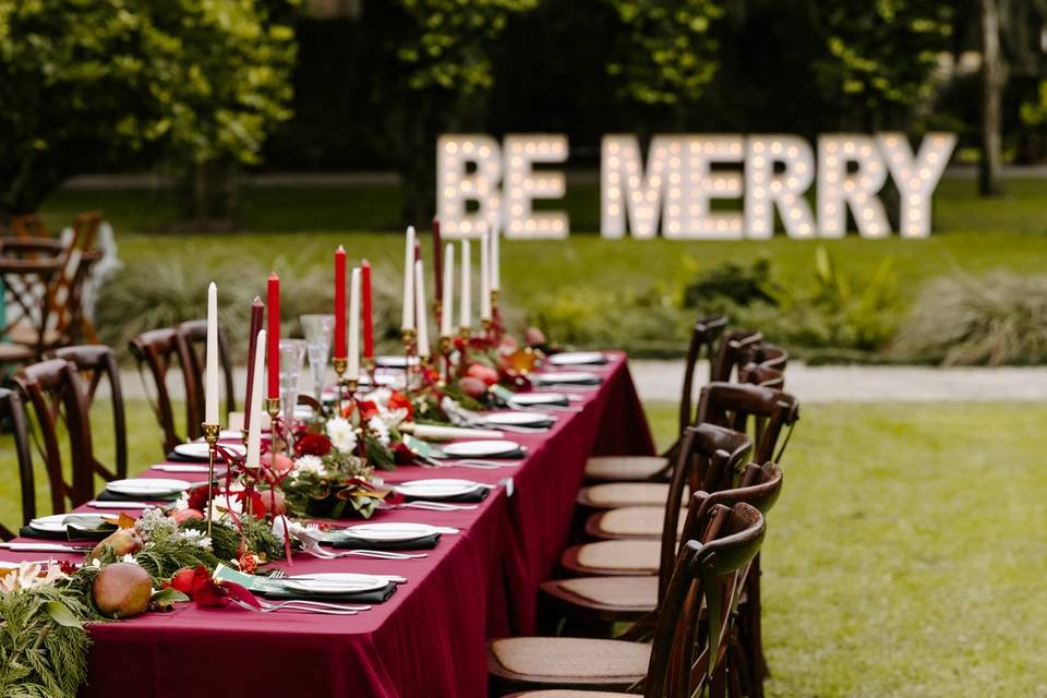 Christmas wedding