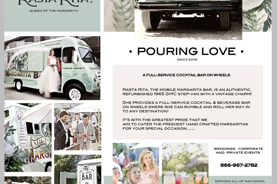 San Diego Style Weddings Ad.