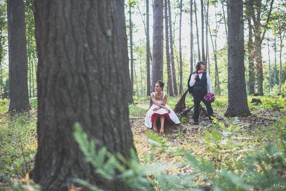 Alex & Greg (Madeline Island)