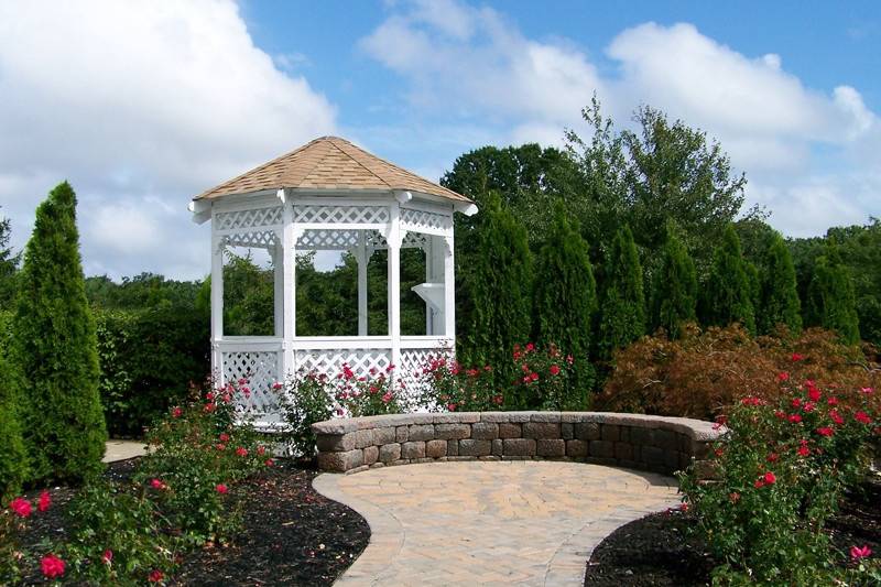 Gazebo and Rose Garden