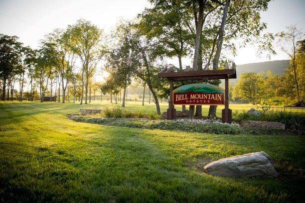 Bell Mountain Estates sign