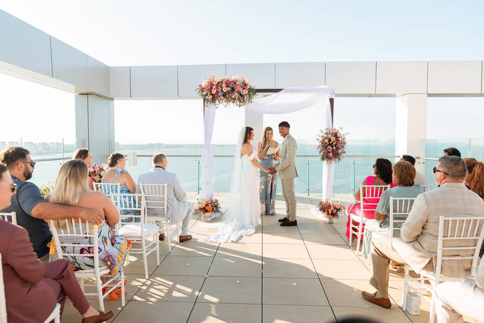Ceremony Belvue Roof Top
