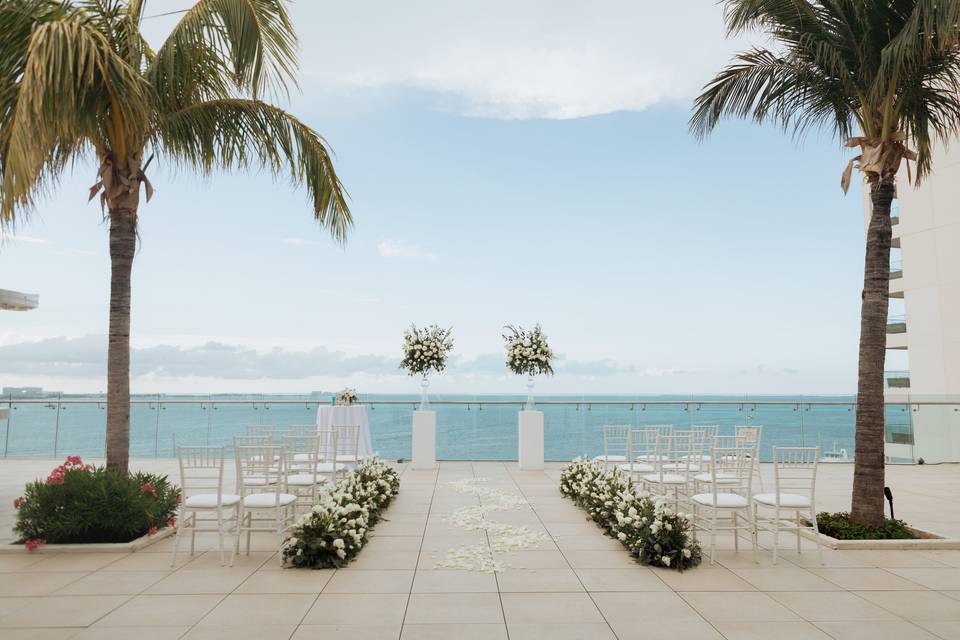 Ceremony- Amare Roof Top