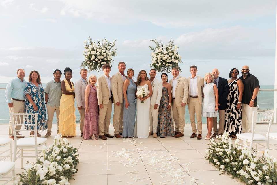 Family Picture-Amare Roof Top
