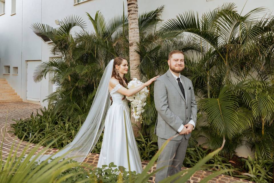 Newlyweds- Lobby Stairs