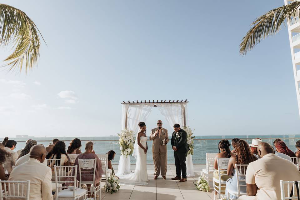Ceremony - Amare Roof Top