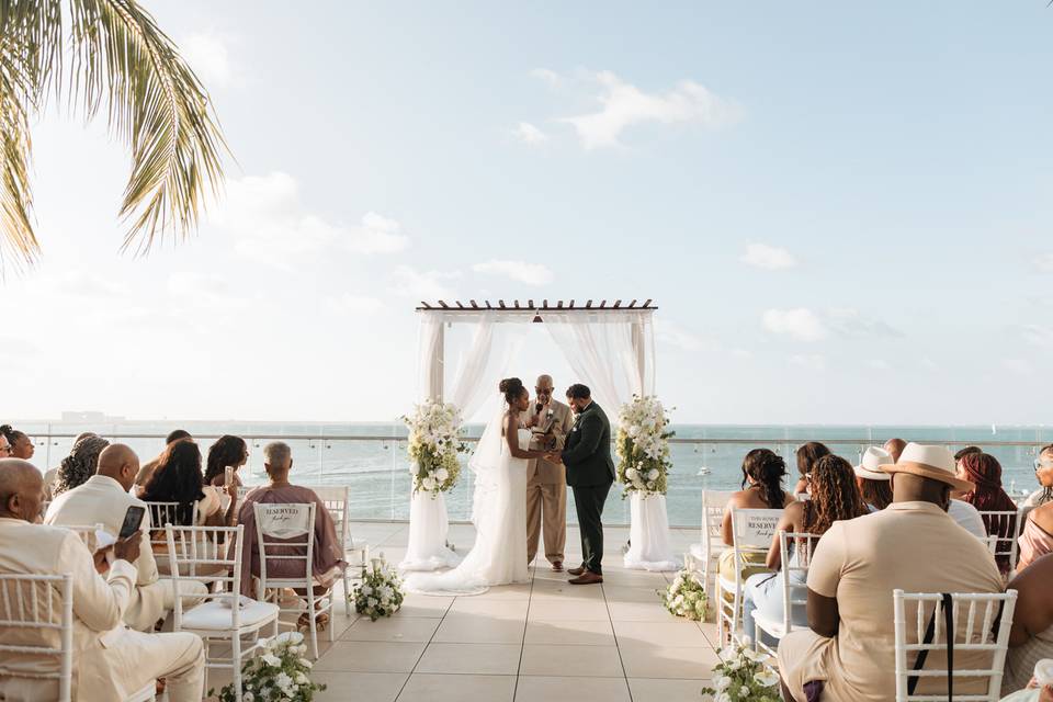 Ceremony - Amare Roof Top