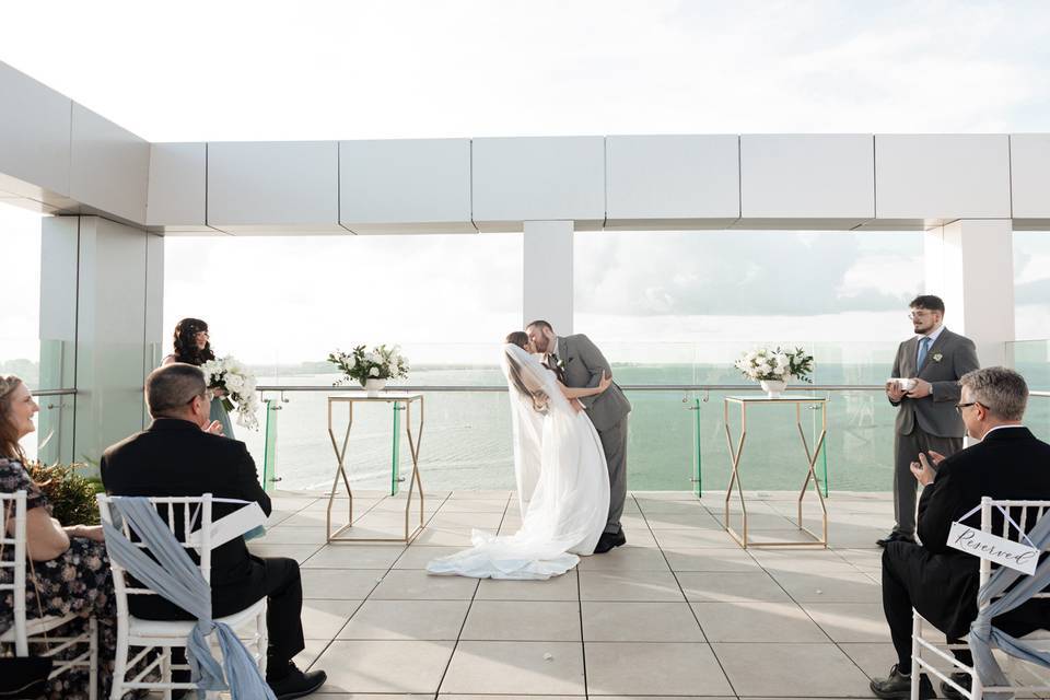 Ceremony Belvue Roof Top