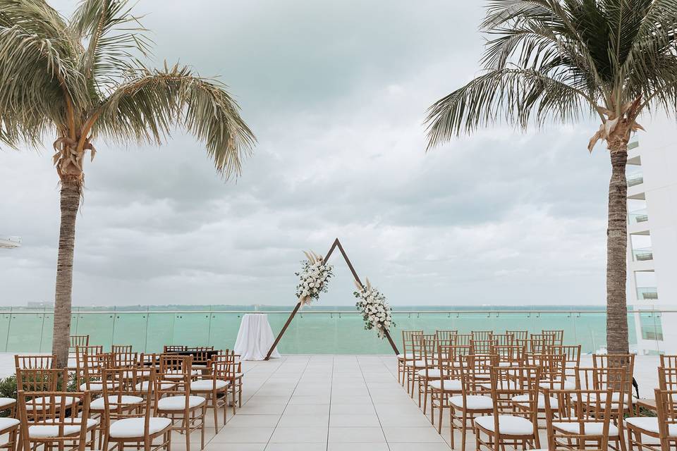 Ceremony - Amare Roof Top