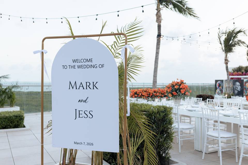 Reception - Amare Roof Top