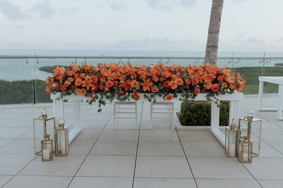 Reception - Amare Roof Top