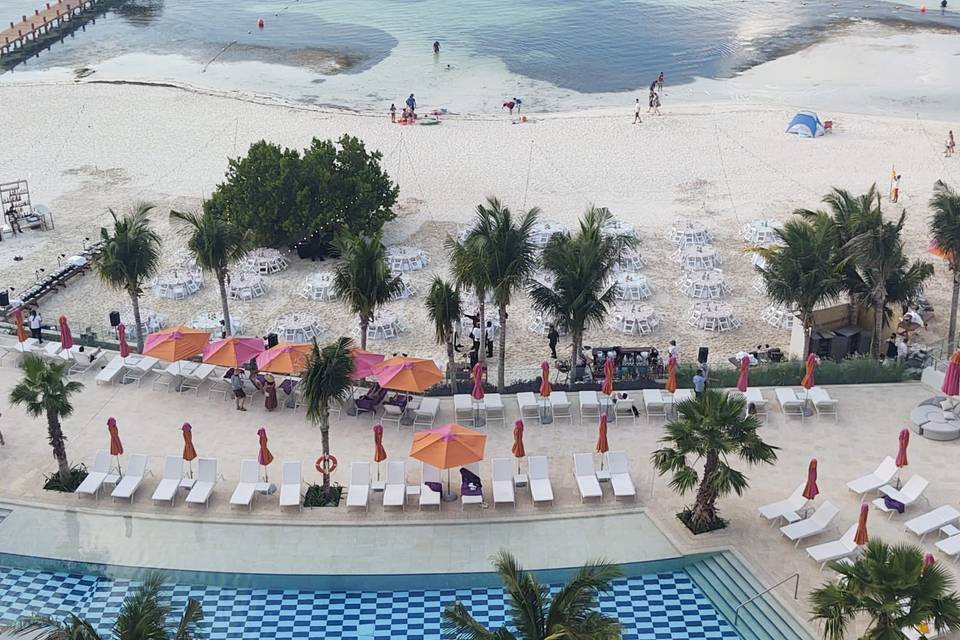 Beach Reception