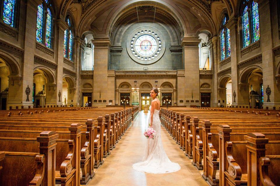 Catholic Basilica Wedding
