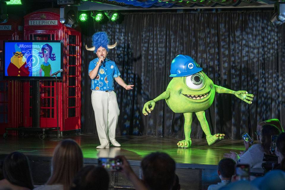 Monsters Inc aboard DCL