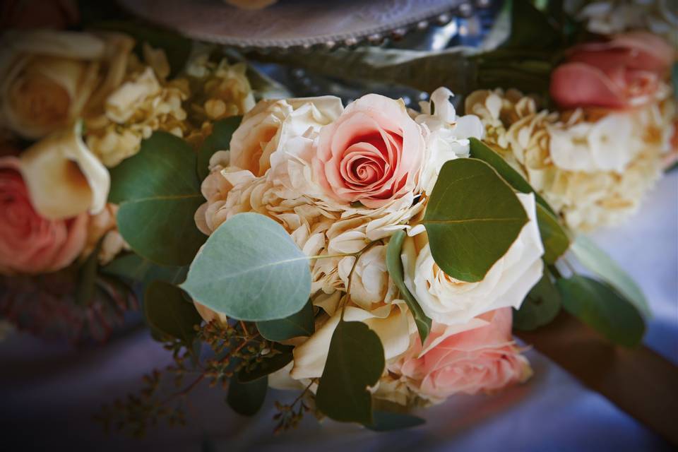 Bridesmaid flowers
