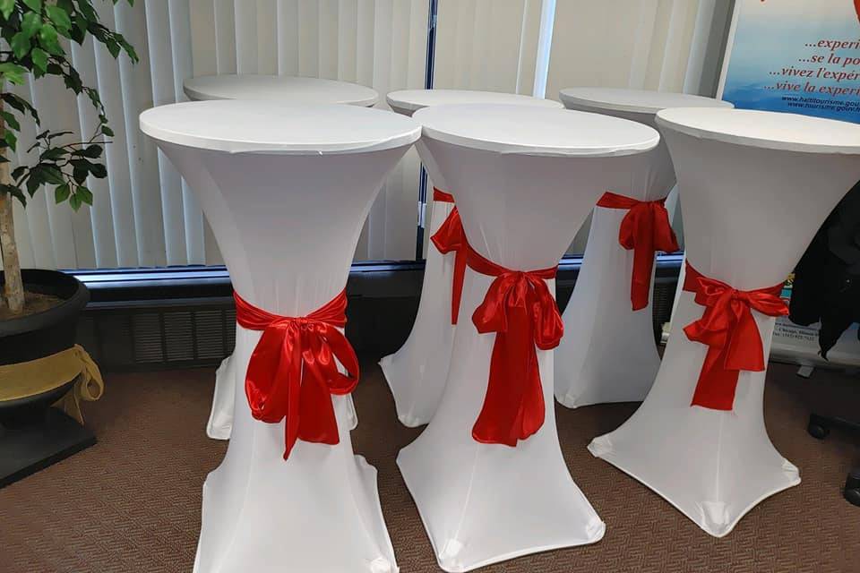 Cocktail tables