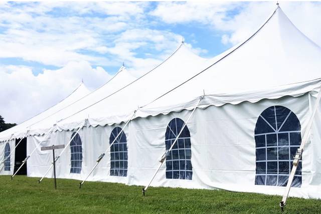 Tent with walls
