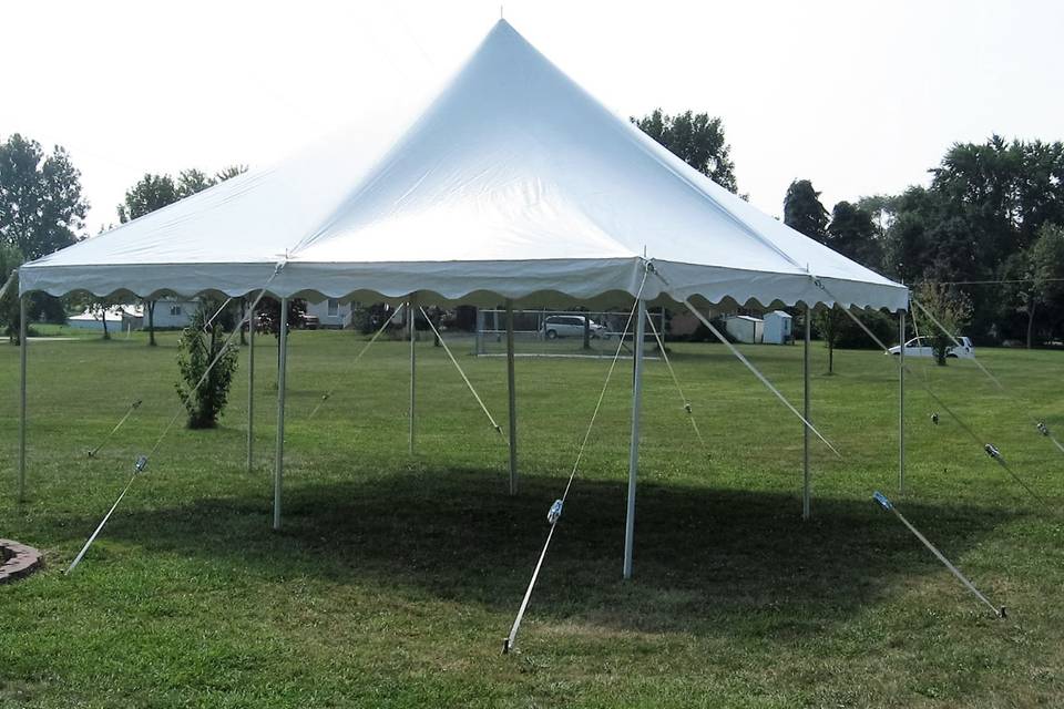 Small event tent