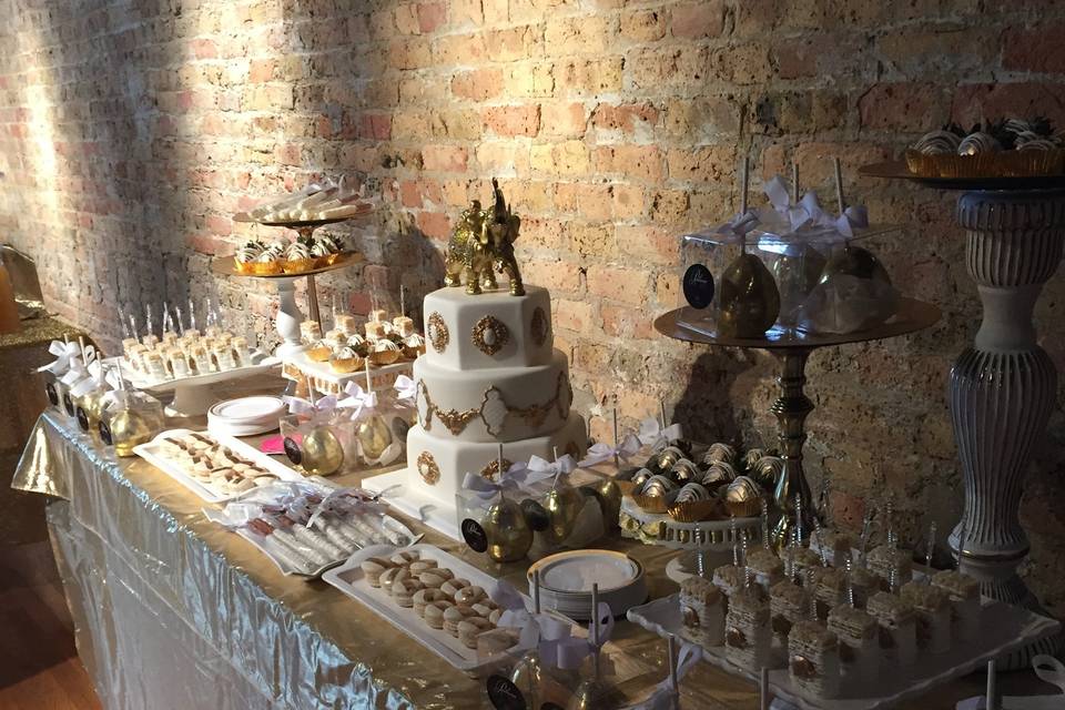 Cake and sweets table