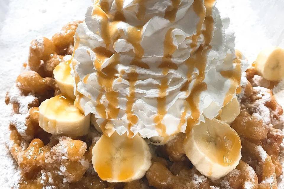 Loaded Funnel Cakes