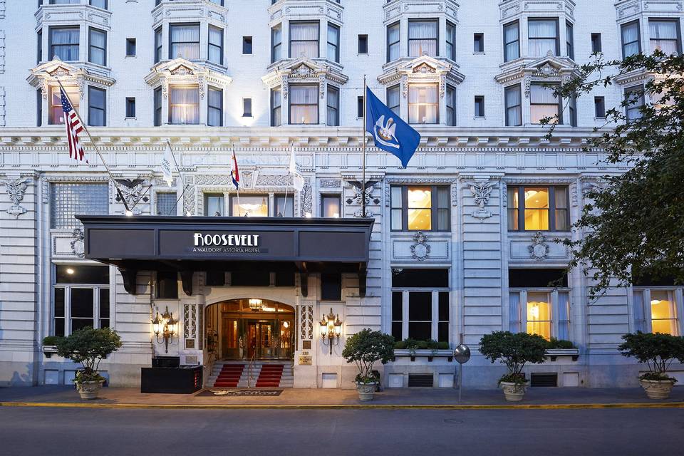 Roosevelt Hotel Entrance