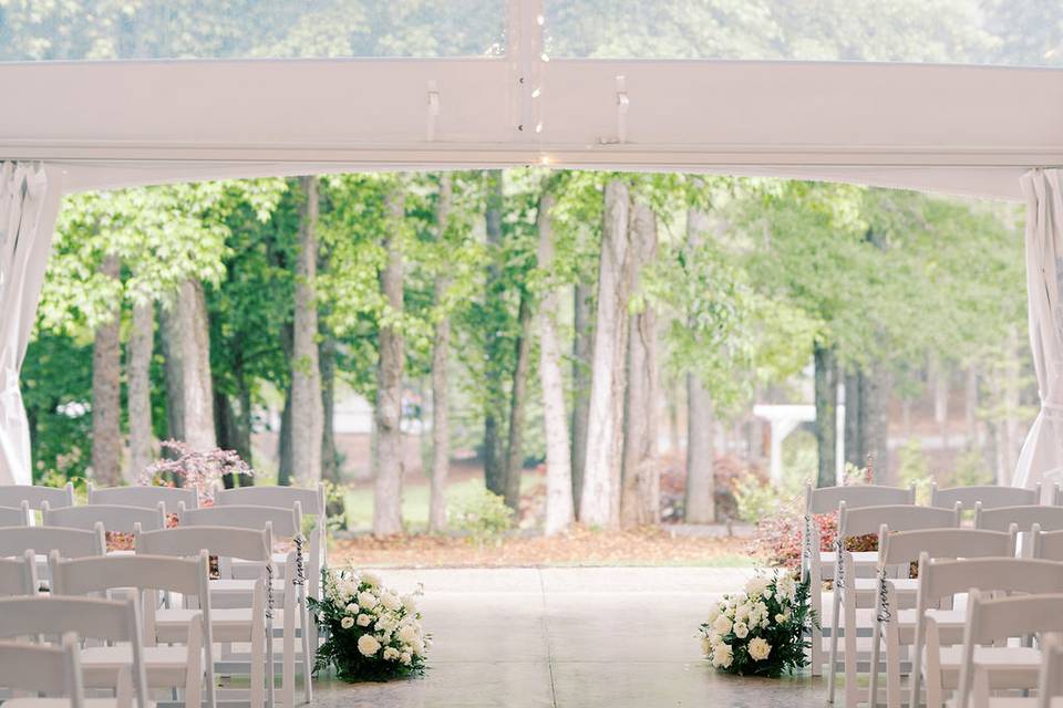Ceremony Rain Plan