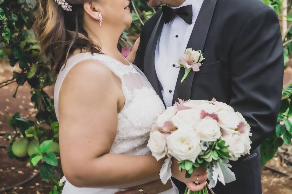 Bride & Groom Flowers Bouquet