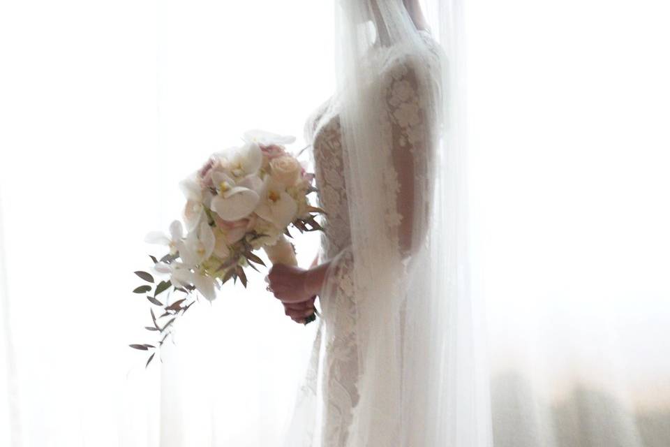Bride Solo with Bouquet