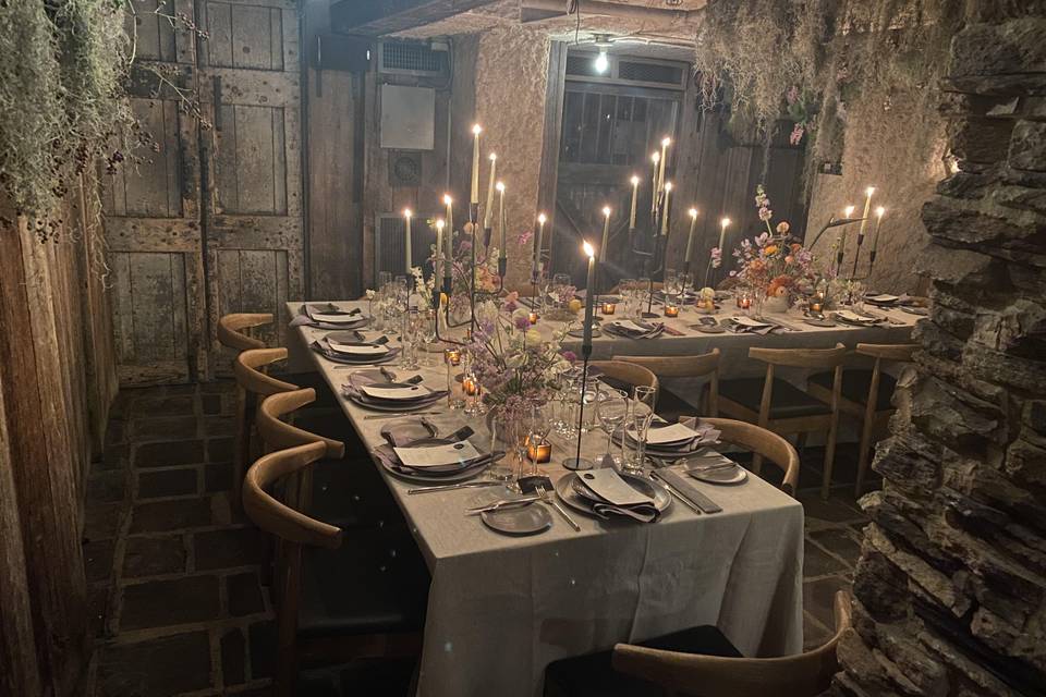 Wedding in Wine Room
