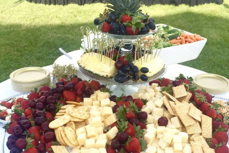 Fruit and Cheese Display