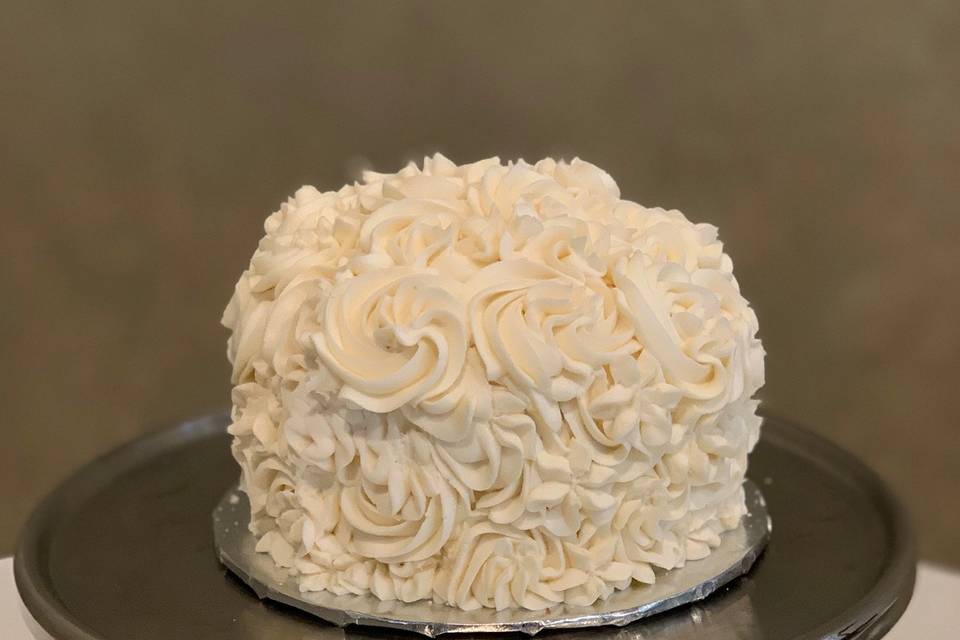 Simple Wedding Cake