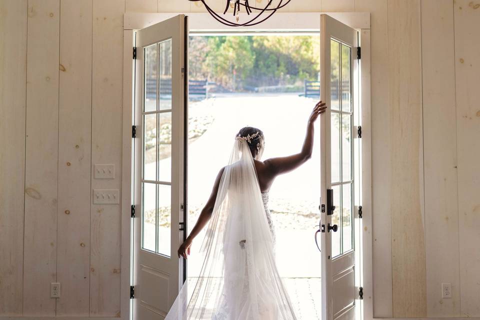 Beautiful bridal portraits