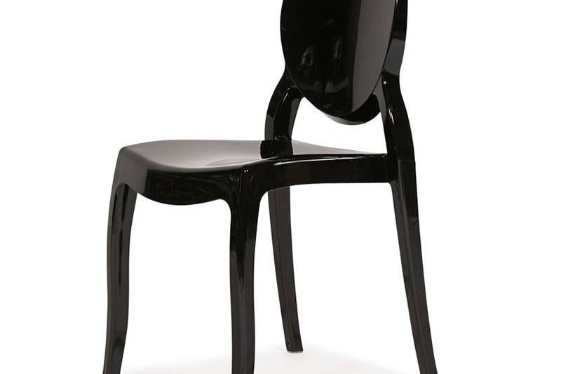 Black Ghost Chair