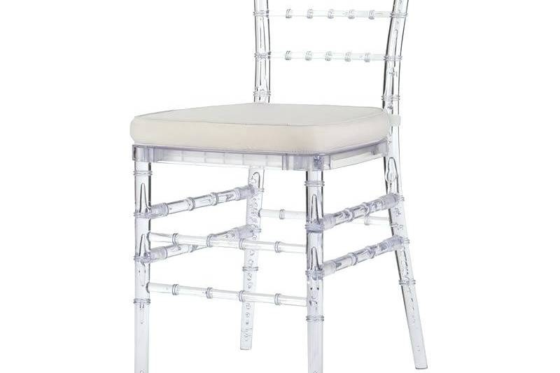 Clear Chiavari chair