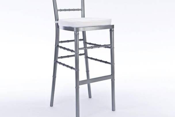 Silver Chiavari Barstool