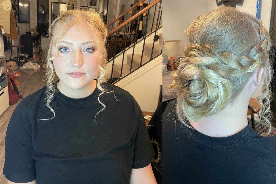 Trial Hair and makeup