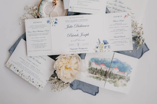 Venue painting gate card