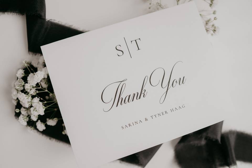 Thank you cards