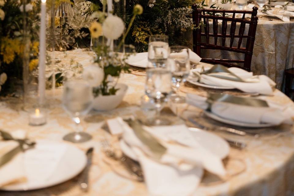 Barn Wedding Reception