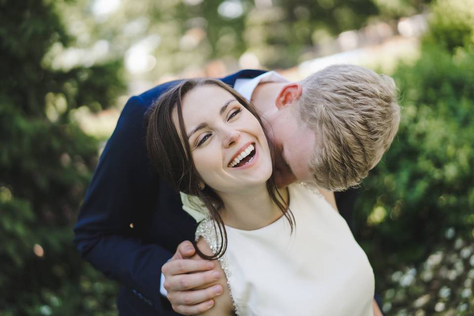 Bride and groom