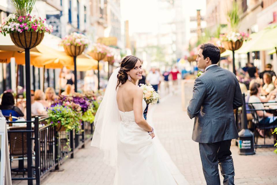 Bride and groom