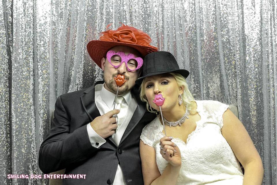 Enclosed Wedding Photo Booth