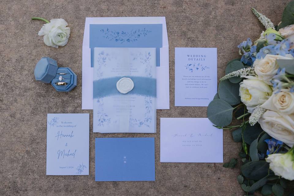 Reading of Vows/first look